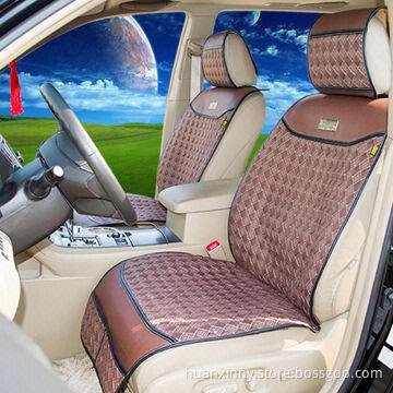 Leather car seat cover
